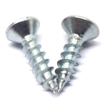 Yellow Galvanized Countersunk Flat CSK CSK Head Self Tapping Screw